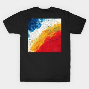 Abstract oil texture painting T-Shirt